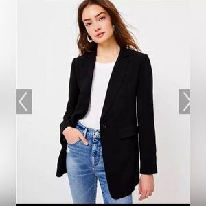 Loft soft casual blazer, size 6